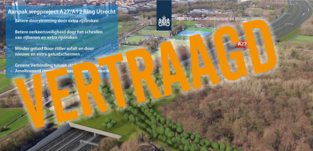 Tracébesluit vertraagd