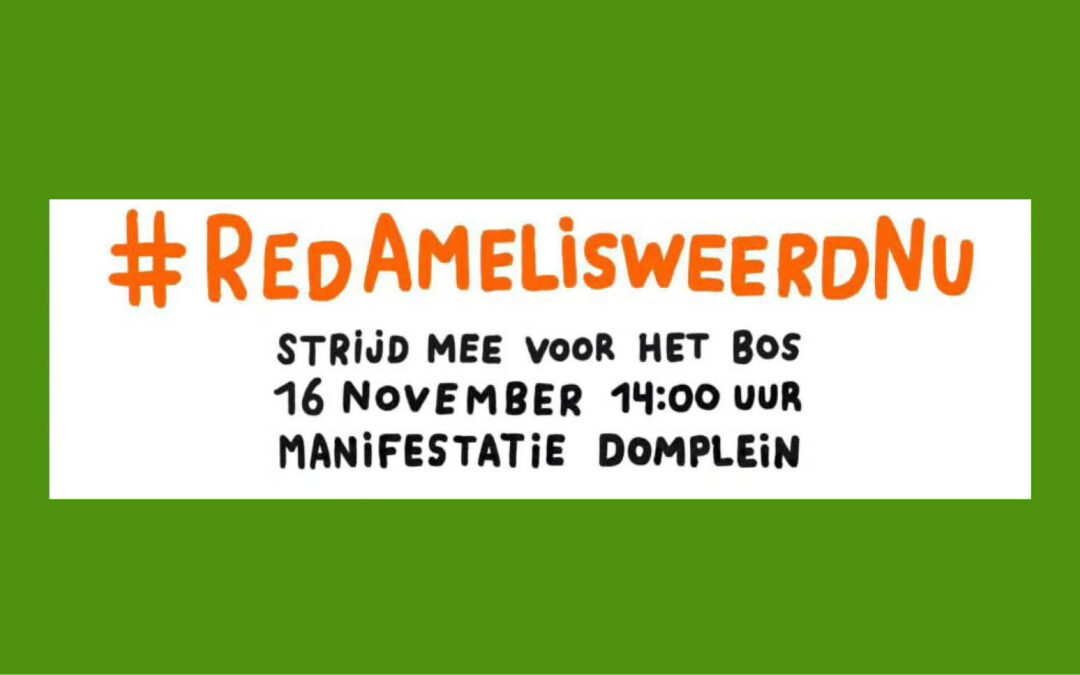 Programma Red Amelisweerd Nu 16 november