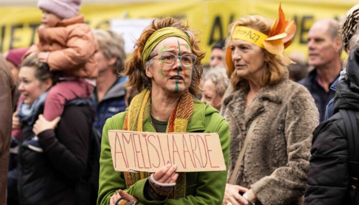 Manifestatie Amelisweerd 16 november 2024