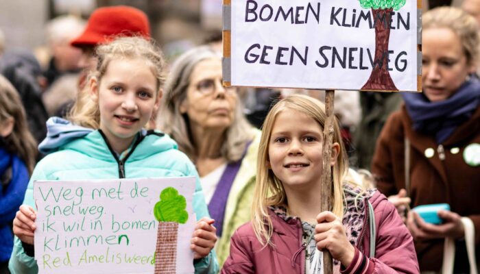 Manifestatie Amelisweerd 16 november 2024
