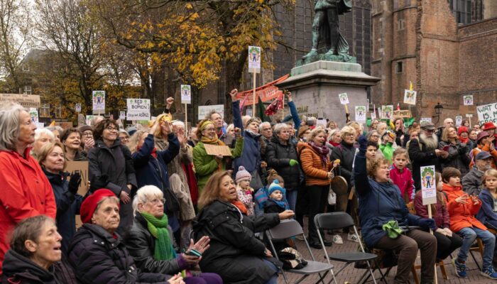 Manifestatie Amelisweerd 16 november 2024