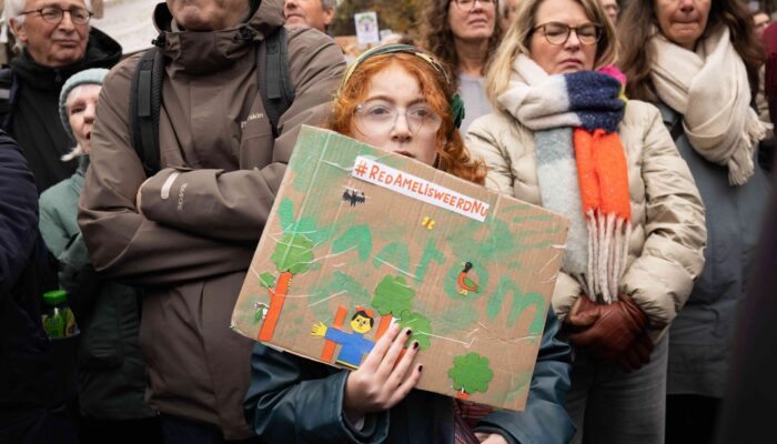 Manifestatie Amelisweerd 16 november 2024