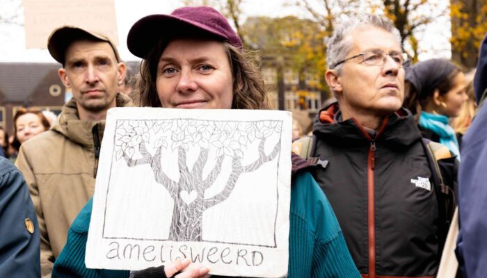 Manifestatie Amelisweerd 16 november 2024