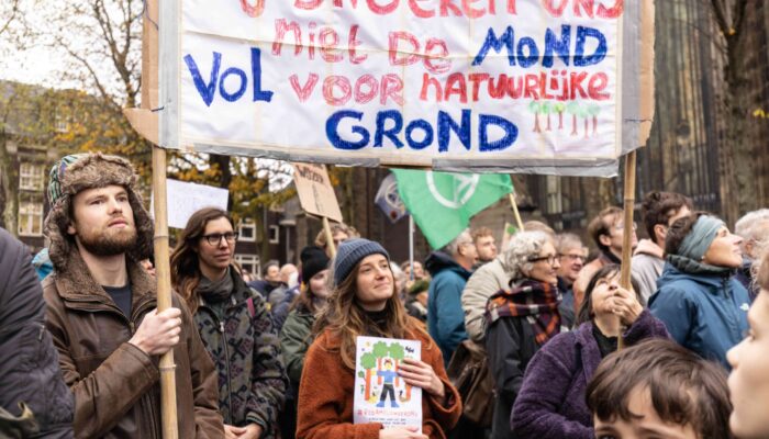 Manifestatie Amelisweerd 16 november 2024