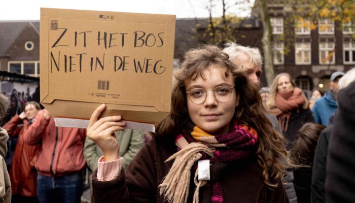 Manifestatie Amelisweerd 16 november 2024