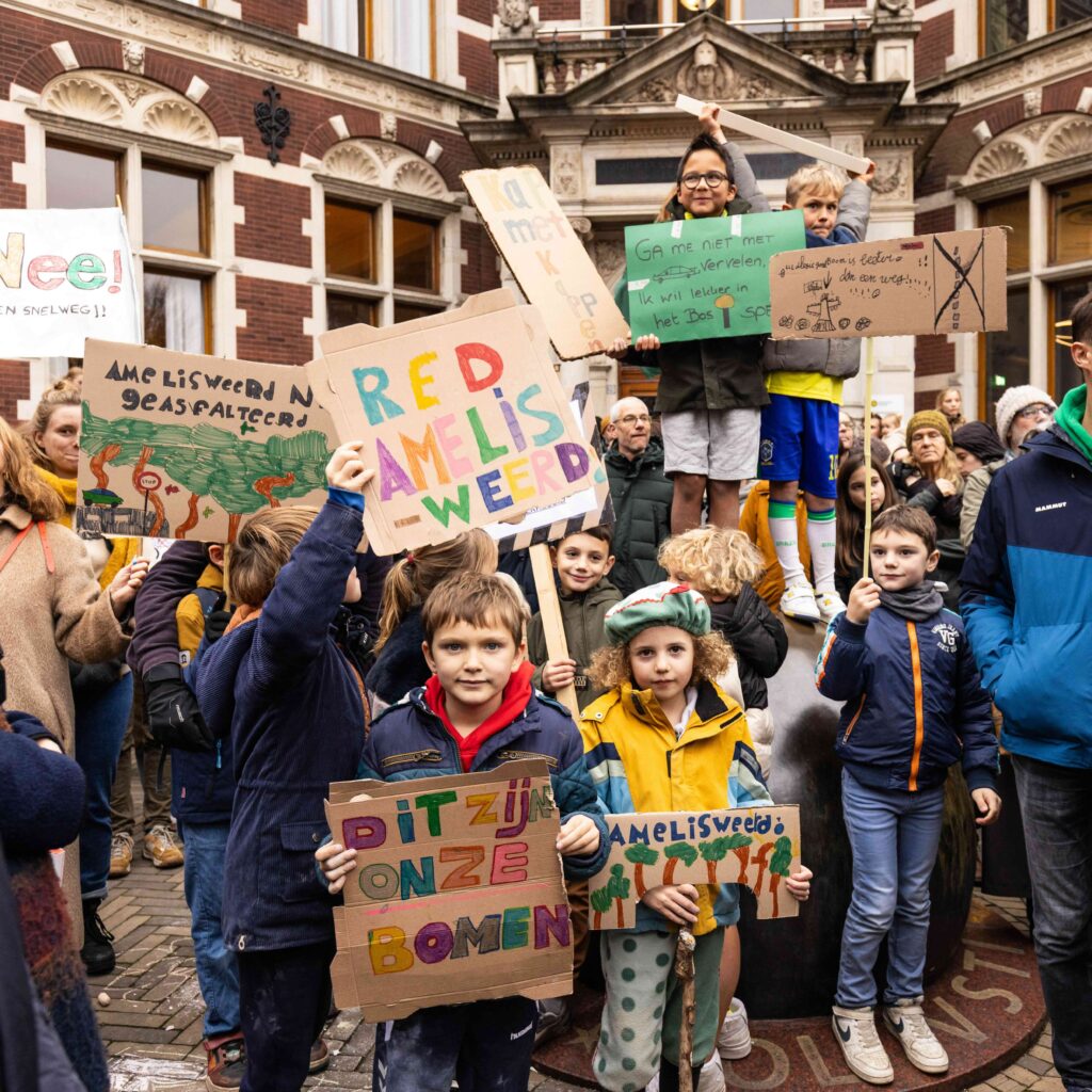 Manifestatie Amelisweerd 16 november 2024