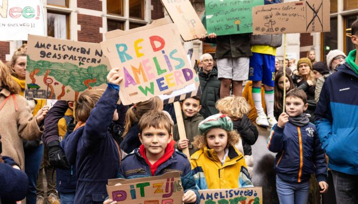 Manifestatie Amelisweerd 16 november 2024
