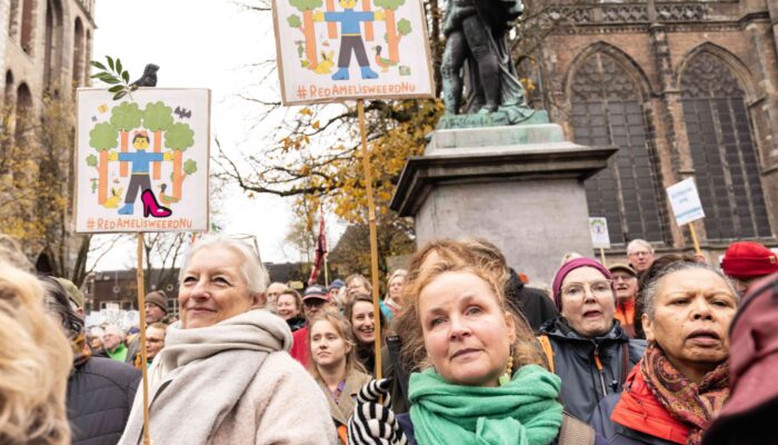 Manifestatie Amelisweerd 16 november 2024