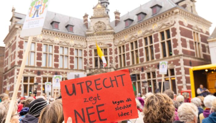 Manifestatie Amelisweerd 16 november 2024
