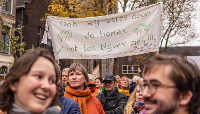 Manifestatie Amelisweerd 16 november 2024