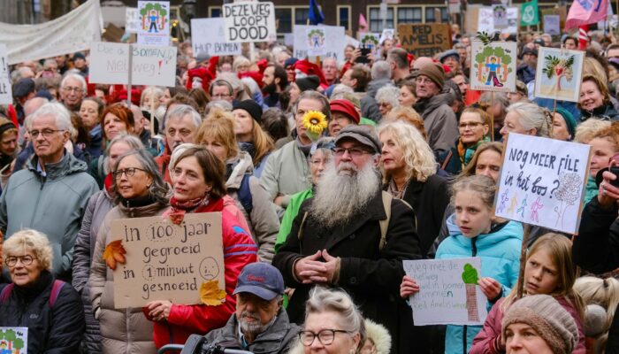 Manifestatie Amelisweerd 16 november 2024