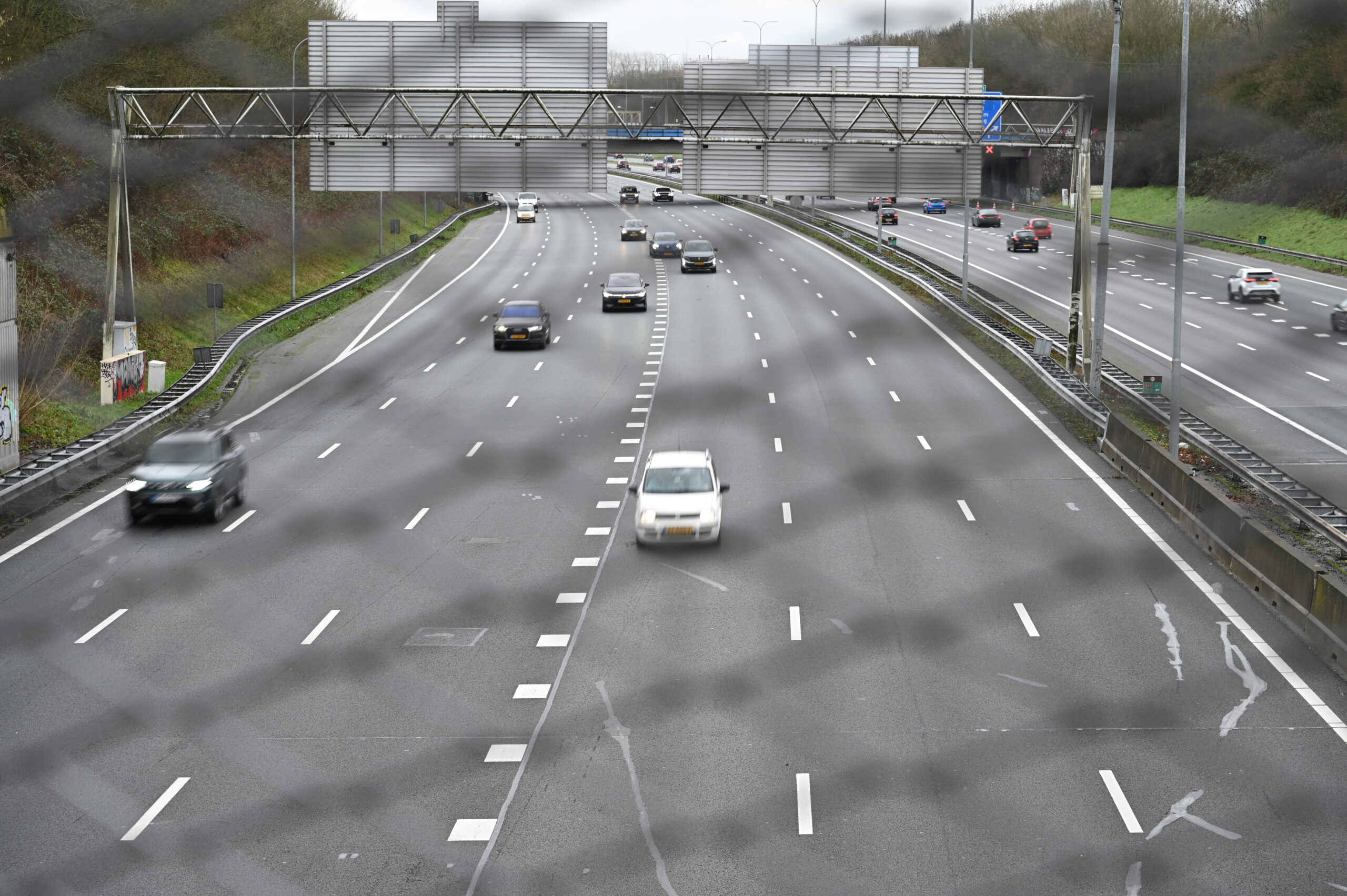 A27 bij Amelisweerd.
